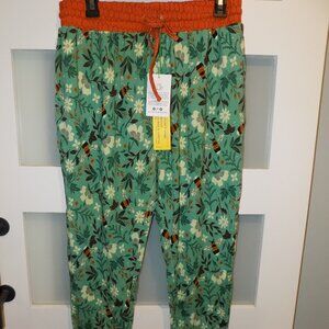 Judy Rue Designs Buzzing Bees Joggers Size XL Women's NEW
